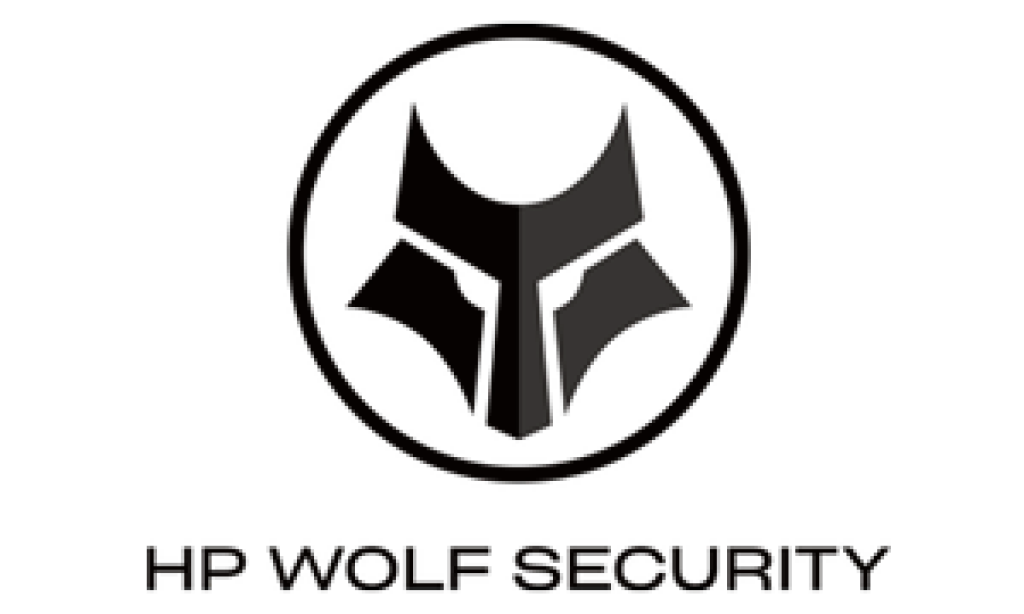 Systemtechnik Sicherheit Logo HP Wolf Security.